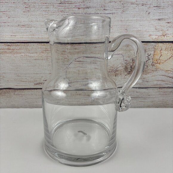 Home Essentials Clear Glass Pitcher 60oz Cambridge - Picture 2 of 11